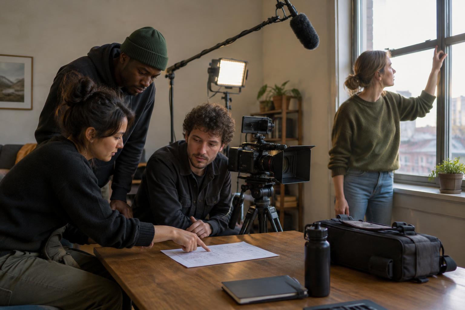 Planning a Low-Budget Film Shoot: Prioritizing Time, People, and Equipment