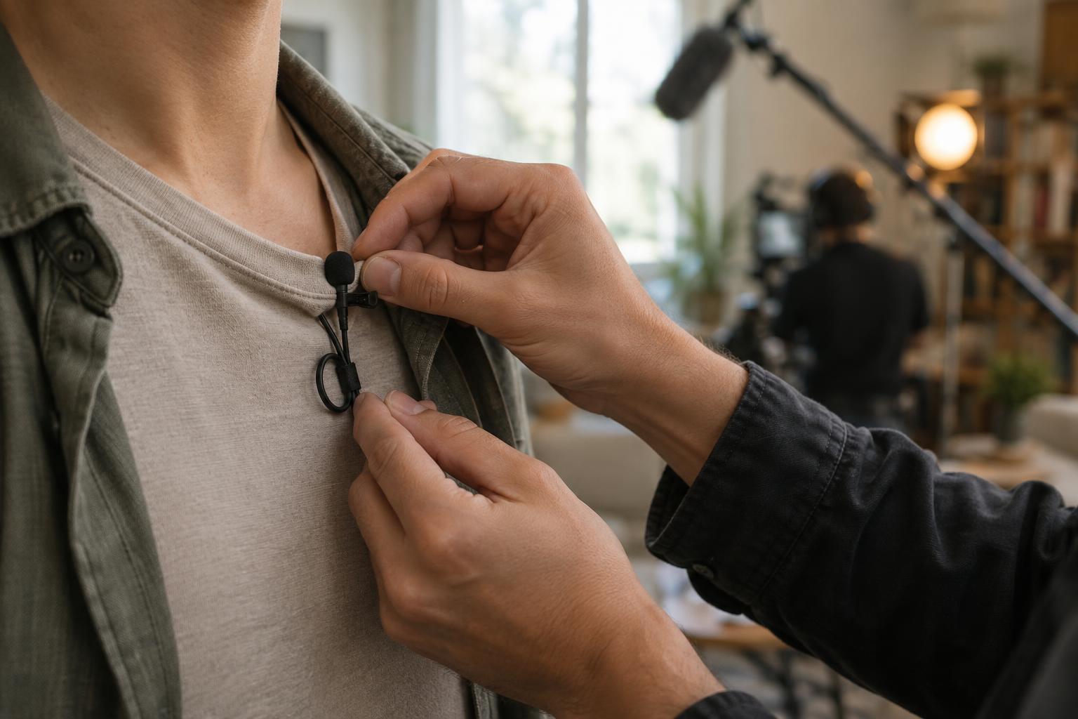 Hiding Lavalier Microphones Without Letting Clothing Noise Take Over